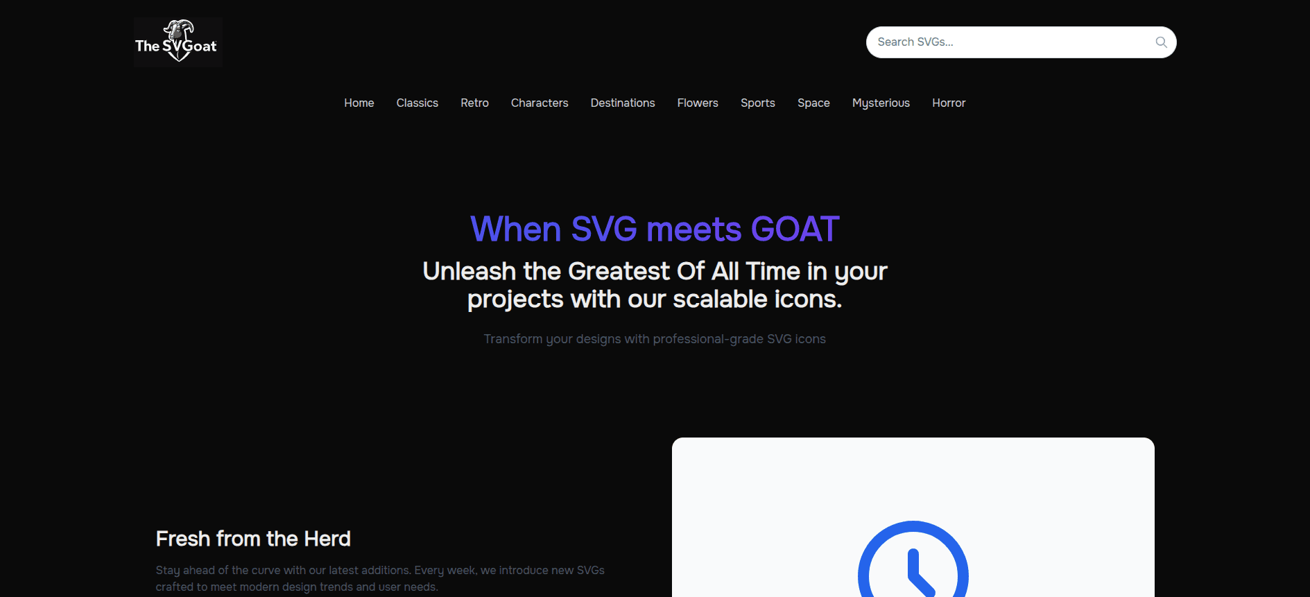 SVGs Markplace (The SVGoat)